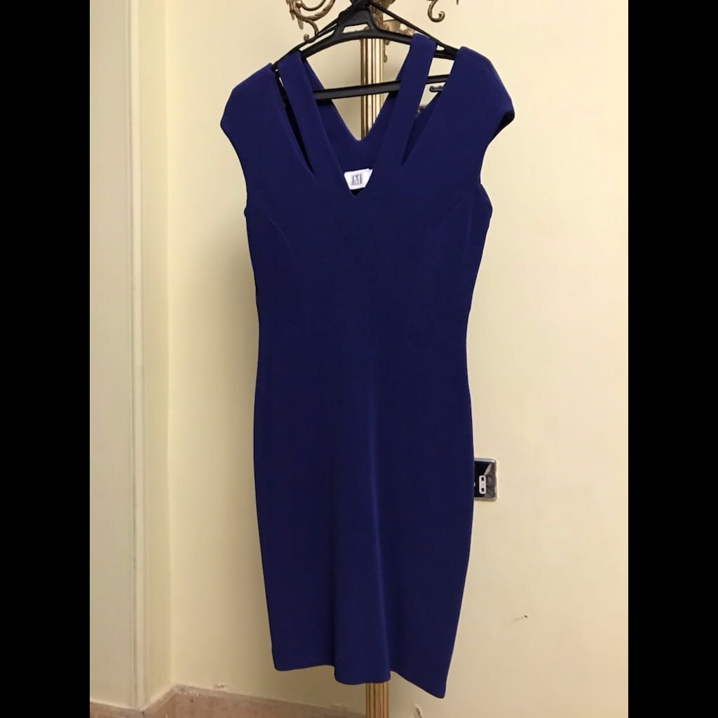 Cobalt blue dress from Germany