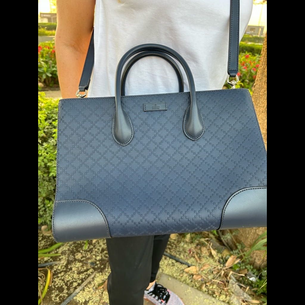 Gucci navy blue bag
