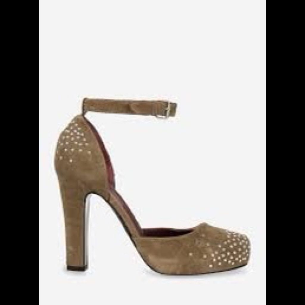 Brand new genuine suede Maxmara heels size 40