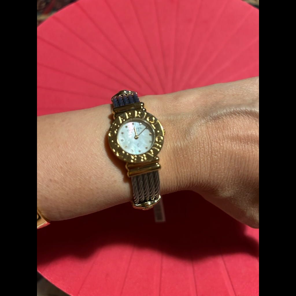 Brand new charriol watch with diamonds