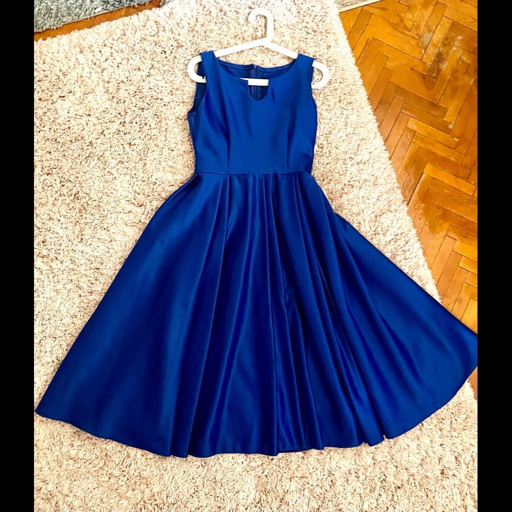 Royal Blue Soiree dress