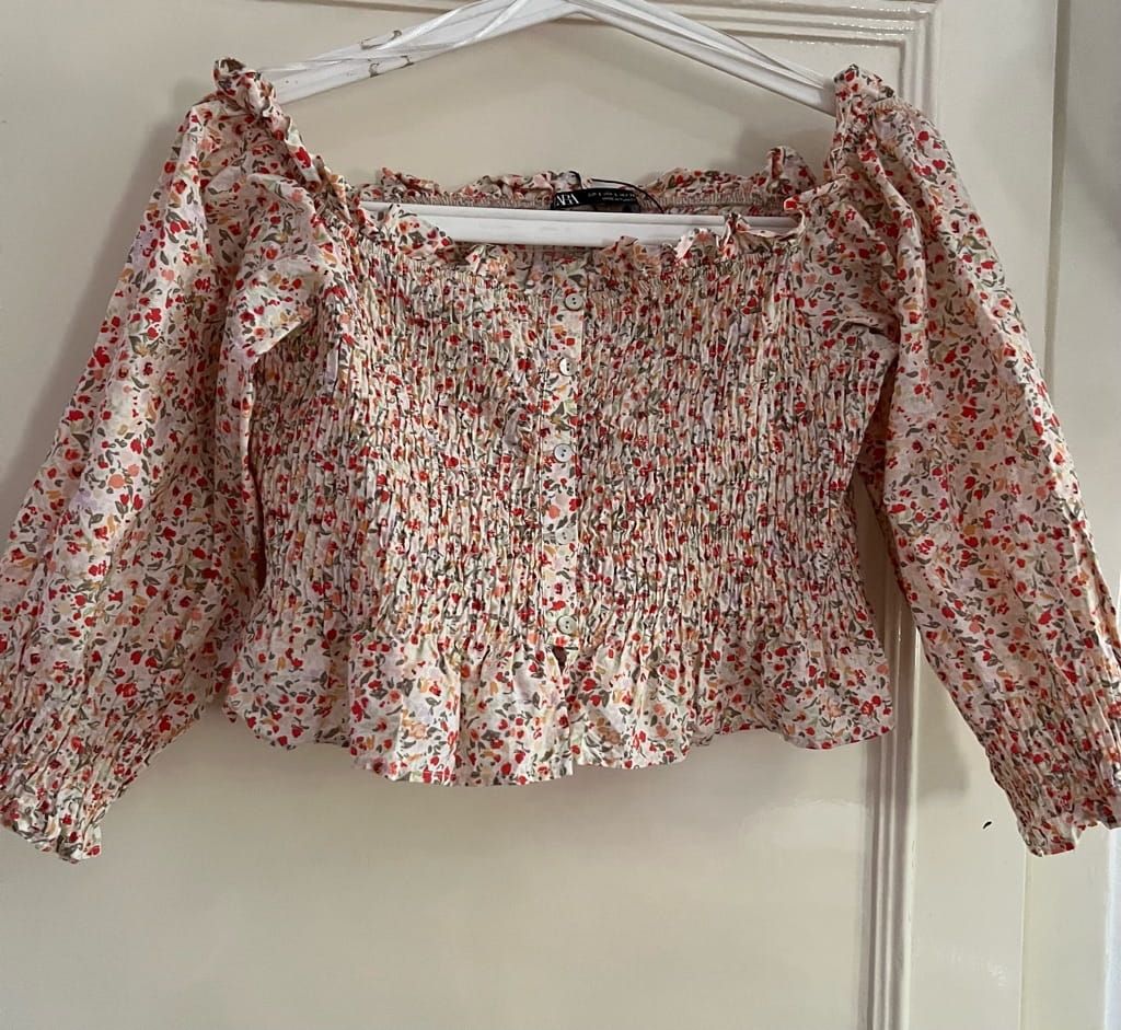 Floral Zara top