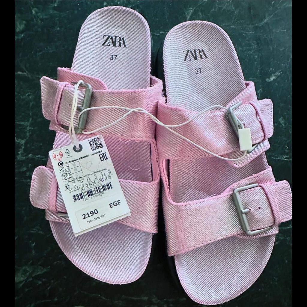 Zara women slipper size 37 … new .with tag