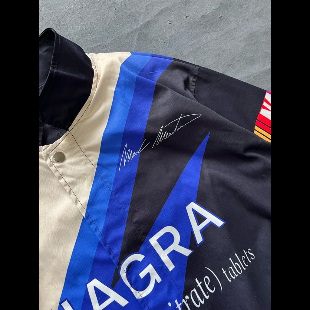 NASCAR Mark Martin Viagras Ford Racing Vintage Jacket