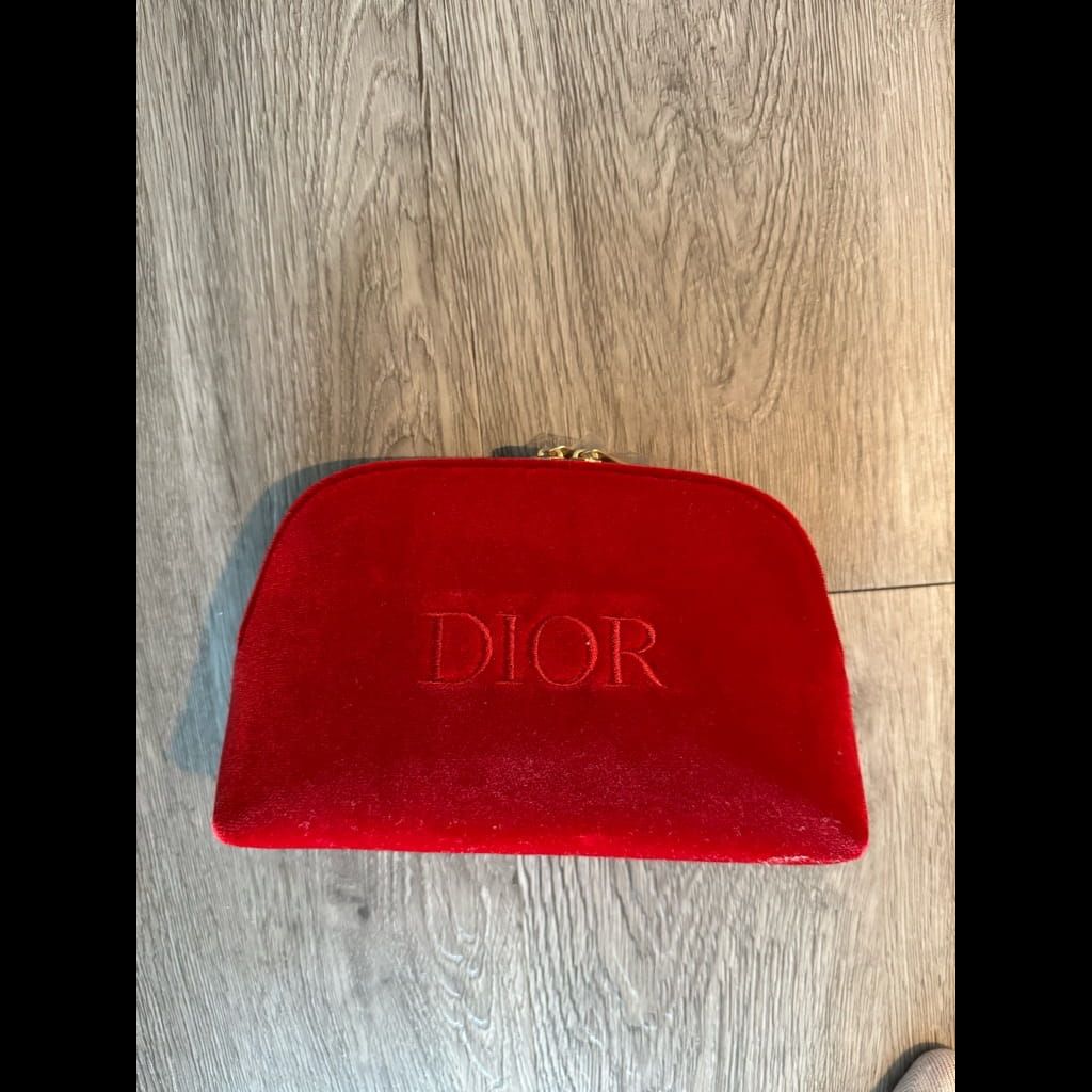 Dior makeup bag