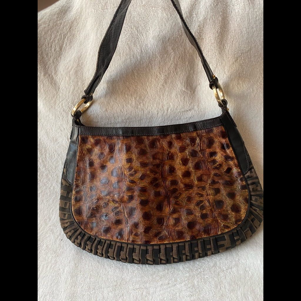 Rare fendi zucca snake skin in a very good condition