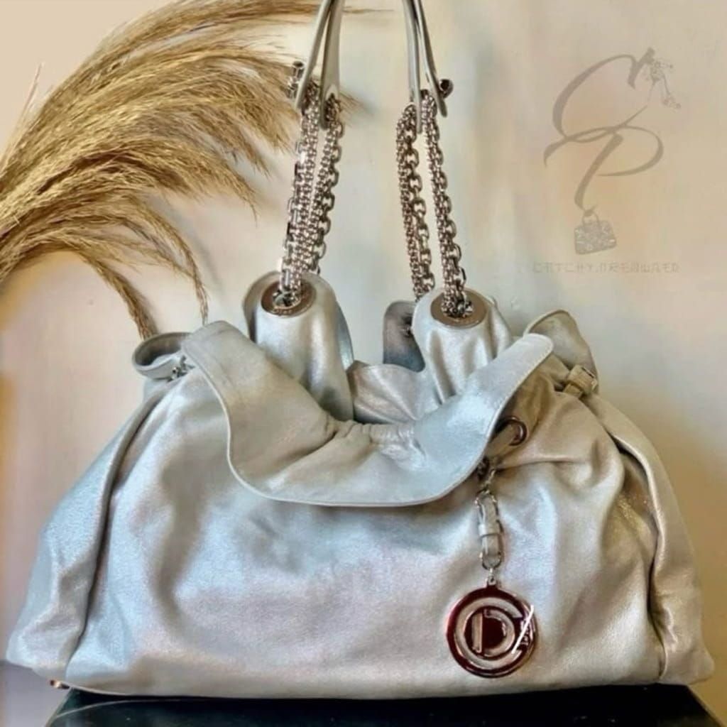 Dior silver bag