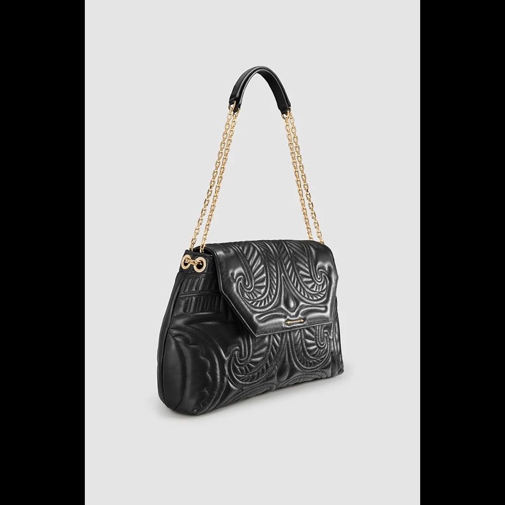 Okhtein Lotus Shoulder Shoulder Bag