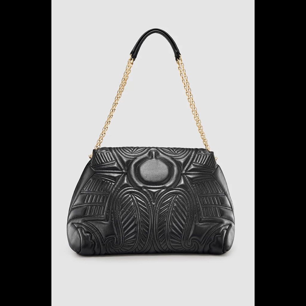 Okhtein Lotus Shoulder Shoulder Bag